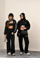 NEW ERA Pantalone sportivo Track New York Yankees MLB Midi Logo nero da donna 60684424 . NEW ERA 