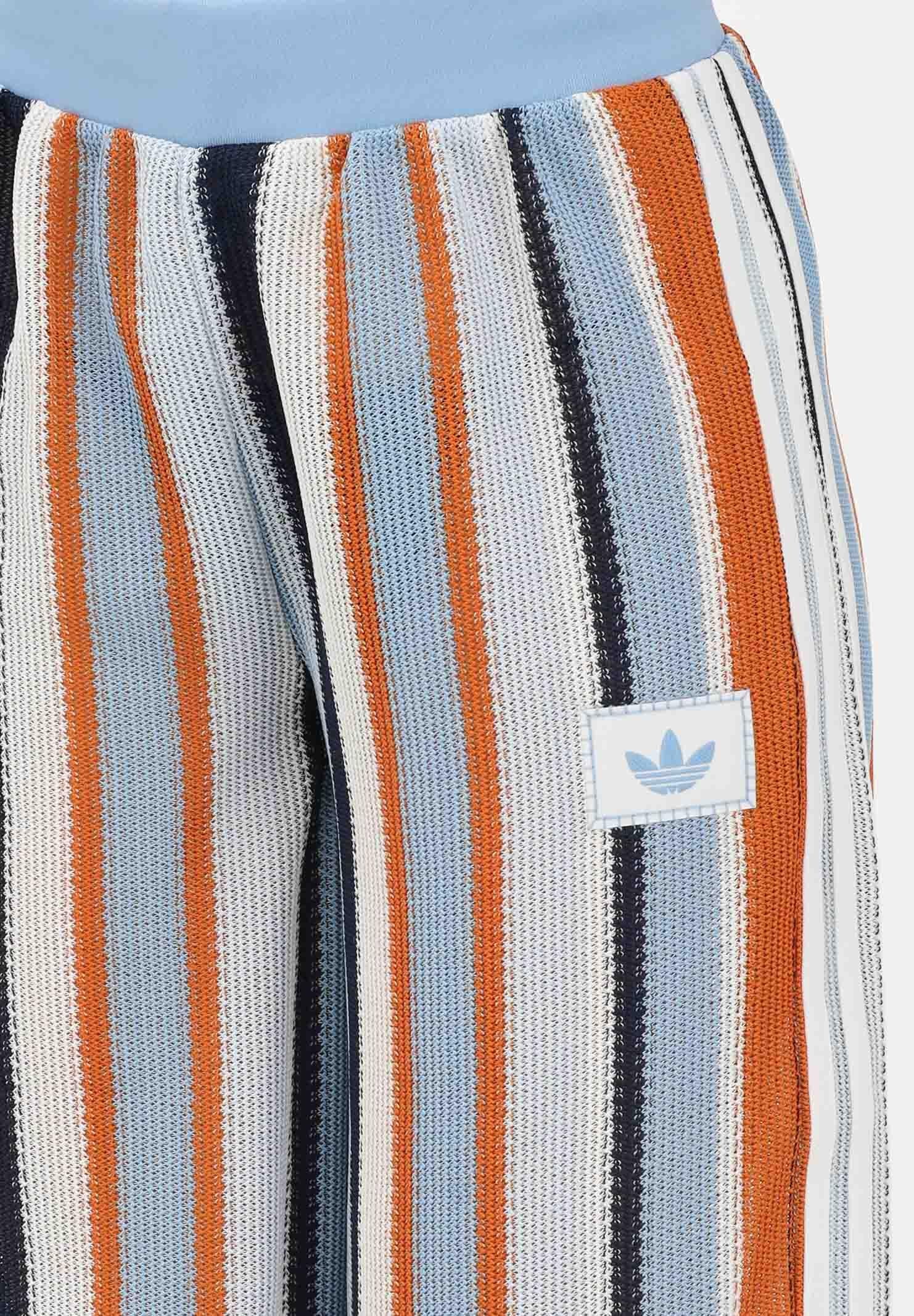 ADIDAS ORIGINALS Pantalone sportivo SUMMER GLOW KNITTED FIREBIRD multicolore da donna KY2036 . ADIDAS ORIGINALS 