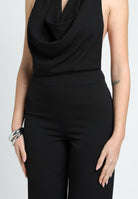 SANTAS Tuta MERINGUE nera da donna con strass PV25017 NERO SANTAS 