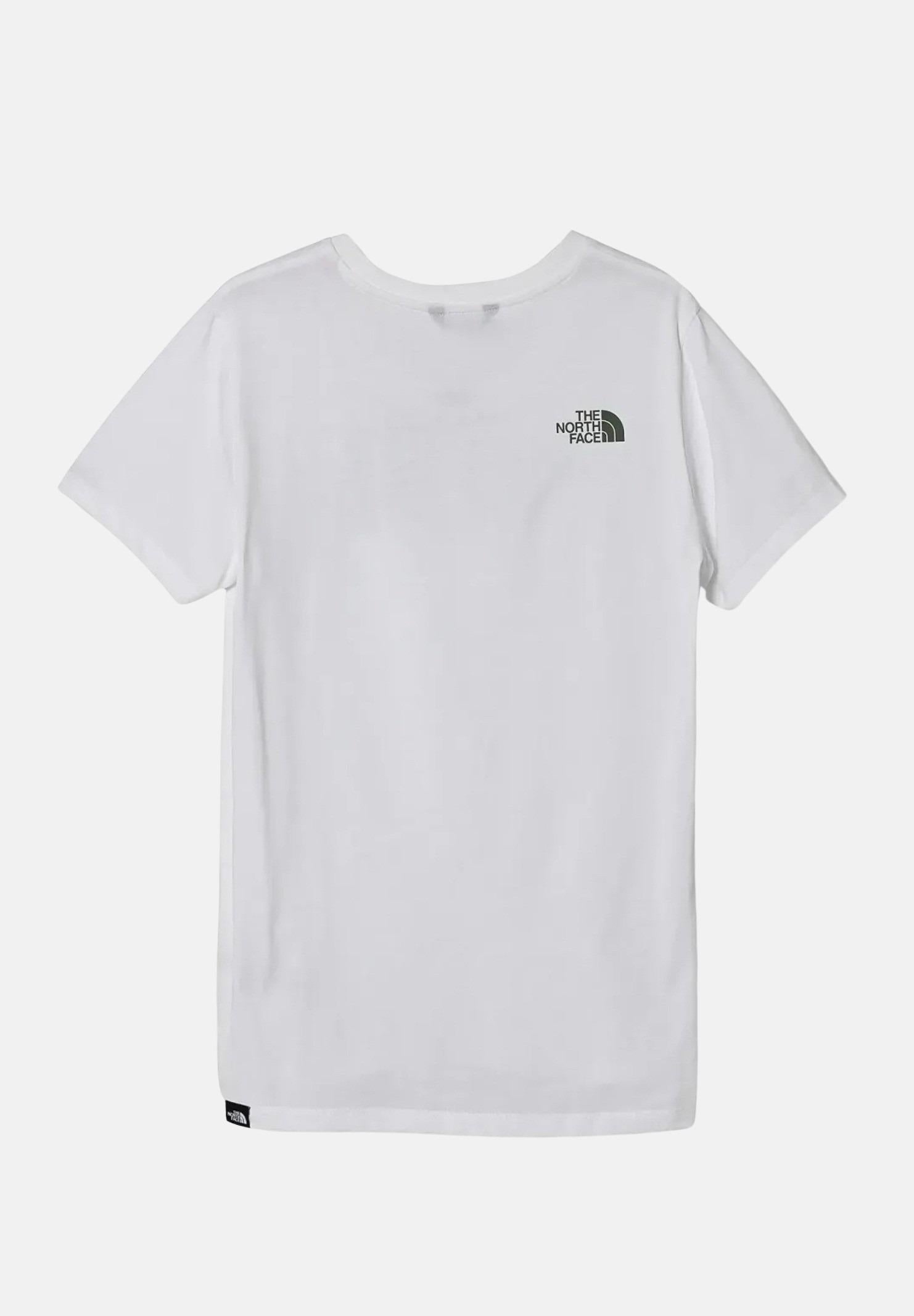 THE NORTH FACE T-shirt a manica corta Easy bianca per bambino e bambina NF0A8DRN9ZN1 . THE NORTH FACE 