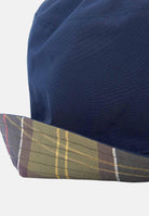 BARBOUR Bucket reversibile blu e tartan per uomo e donna 241-MHA0839 NY52 BARBOUR 