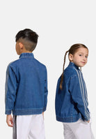 ADIDAS ORIGINALS Giacca Firebird in denim blu per bambino e bambina KD5801 . ADIDAS ORIGINALS 