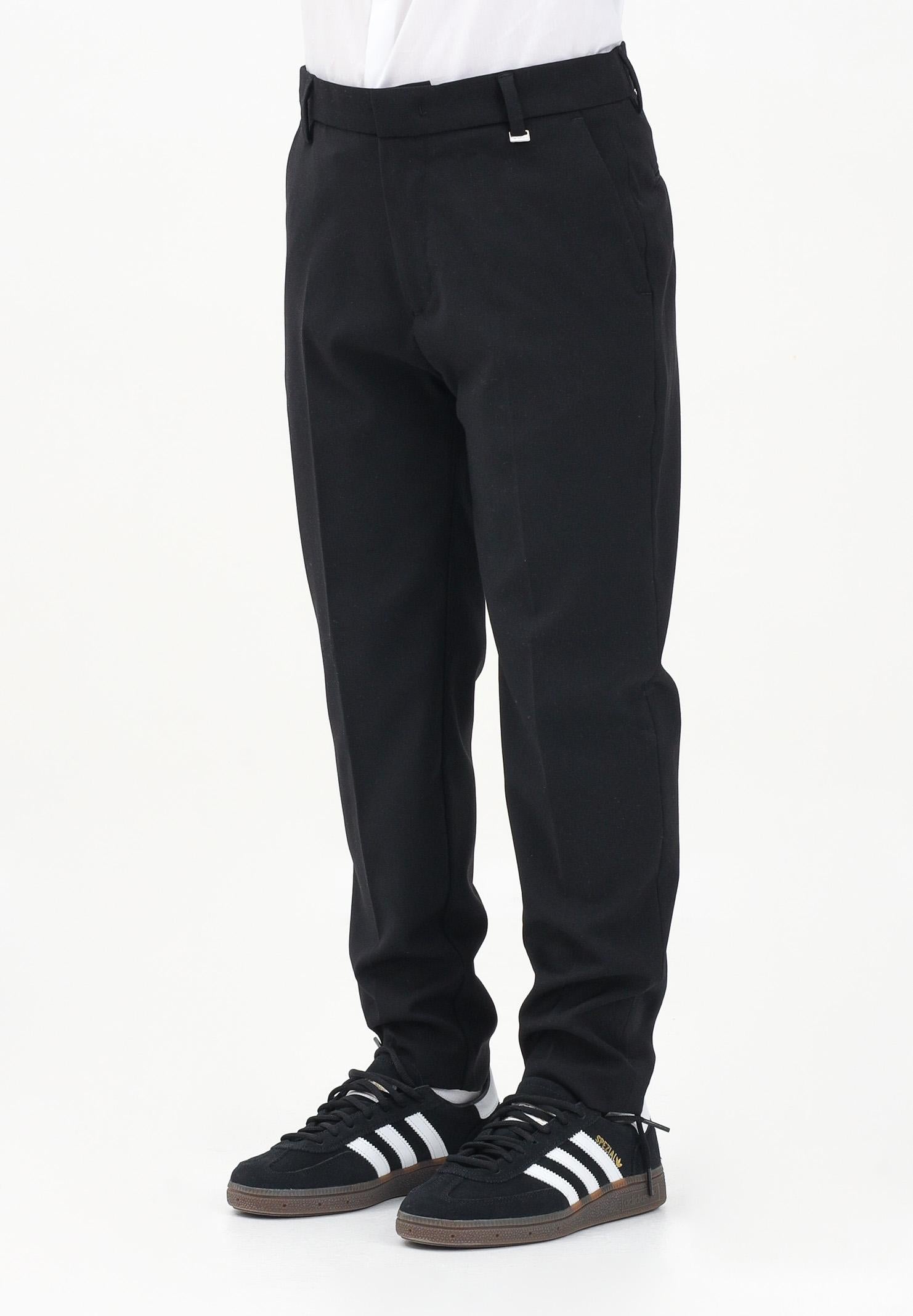 I'M BRIAN Pantalone nero da bambino PA3265J 009 I'M BRIAN 