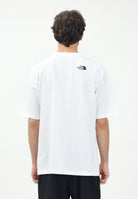 THE NORTH FACE T-shirt a manica corta Simple Dome bianca da uomo NF0A87NRFN41 . THE NORTH FACE 