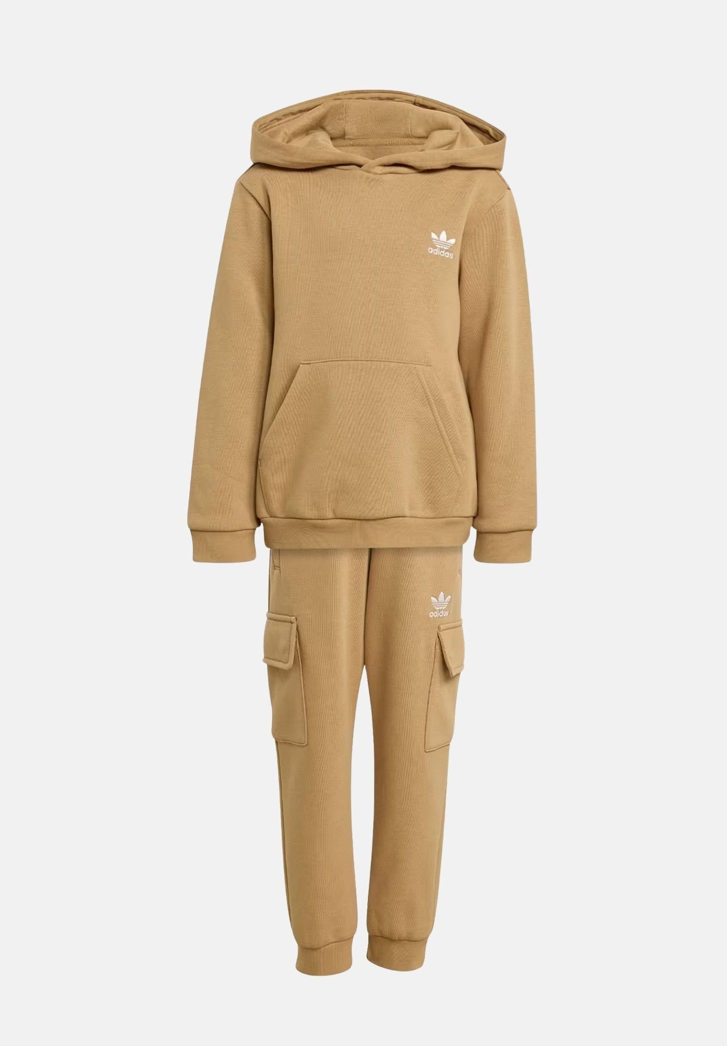 ADIDAS ORIGINALS Tuta Cargo beige per bambino e bambina JY4878 . ADIDAS ORIGINALS 