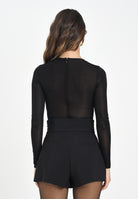 ELISABETTA FRANCHI Body nero da donna con dettaglio gioiello BO01657E2 110 ELISABETTA FRANCHI 