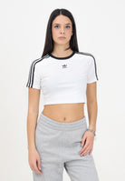 T-shirt a manica corta 3-Stripes bianca da donna IP0662 . ADIDAS ORIGINALS 