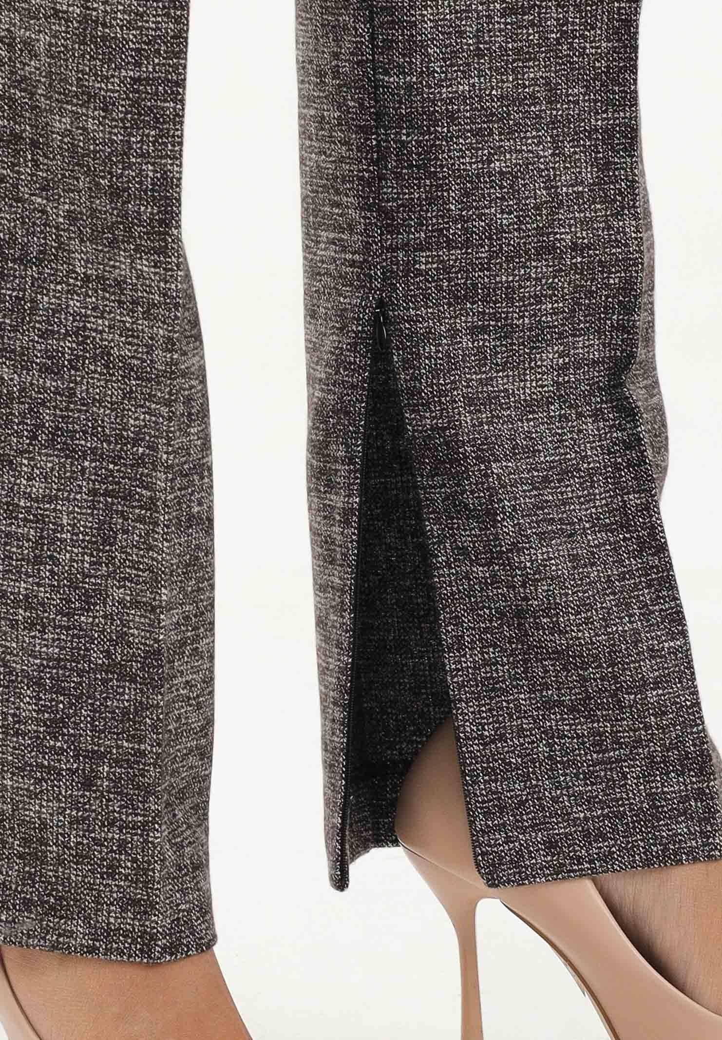 PINKO Pantalone marrone donna in flanella 105634A2SK ZM7 PINKO 