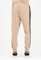 ADIDAS PERFORMANCE Pantalone sportivo Essentials 3-Stripes Fleece beige da uomo JX0712  ADIDAS PERFORMANCE 