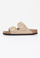 BIRKENSTOCK Ciabatte Arizona Big Buckle beige da donna 1024064 . BIRKENSTOCK 