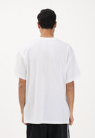 ADIDAS ORIGINALS T-shirt a manica corta Trefoil Essentials Oversized bianca da uomo JD0373 . ADIDAS ORIGINALS 