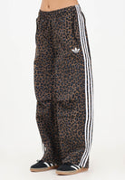 ADIDAS ORIGINALS Pantalone sportivo Leopard marrone da donna JV7563  ADIDAS ORIGINALS 