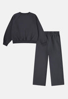 CONVERSE Tuta grigia da bambina con logo 3CH415 GDA CONVERSE 