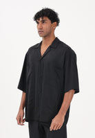 I'M BRIAN Camicia a manica corta nera da uomo CA3626 009 I'M BRIAN 