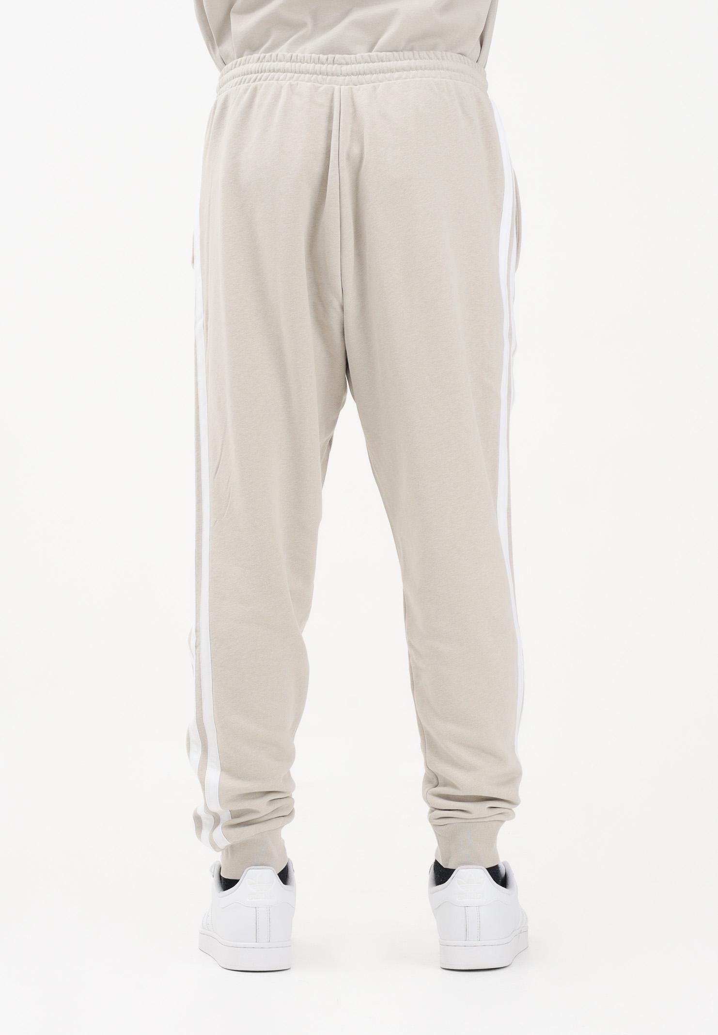 ADIDAS PERFORMANCE Pantalone sportivo ESSENTIALS THREE STRIPES FRENCH TERRY beige da uomo JE6353 . ADIDAS PERFORMANCE 
