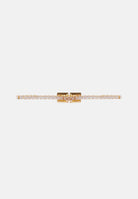 ELISABETTA FRANCHI Collana oro da donna in strass con logo<BR/> CO64D62E2 U95 ELISABETTA FRANCHI 