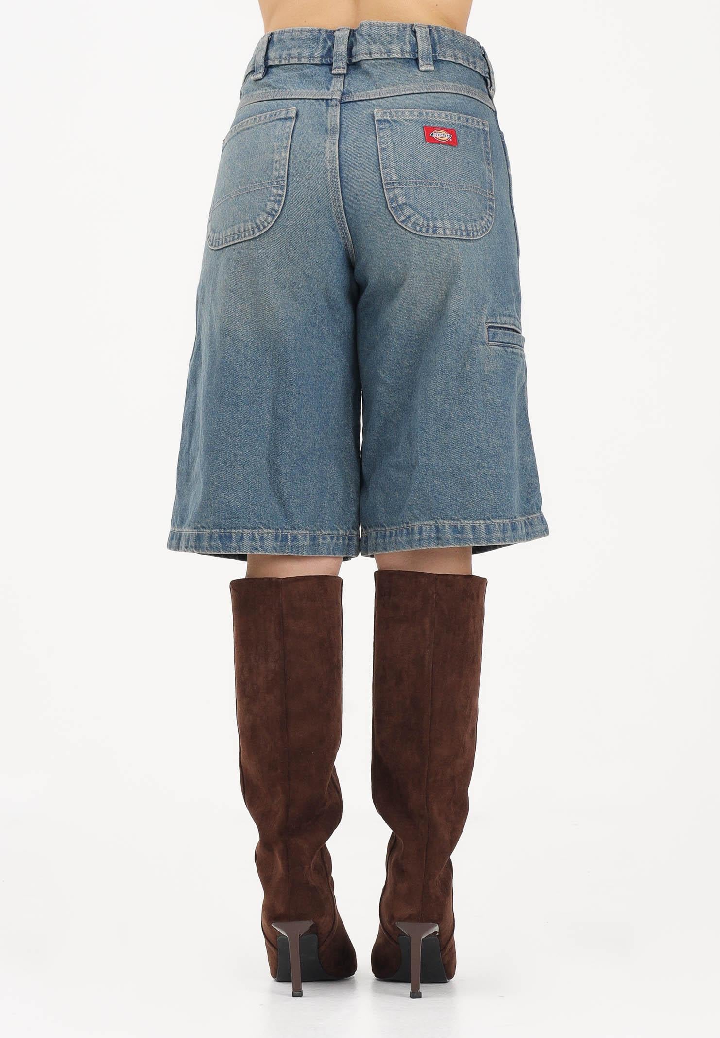 DICKIES Bermuda 957 13-Inch in denim vintage da donna DK0A88JSL231 . DIckies 