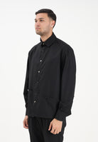 YES LONDON Camicia a manica lunga nera da uomo XCM7212 NE YES LONDON 