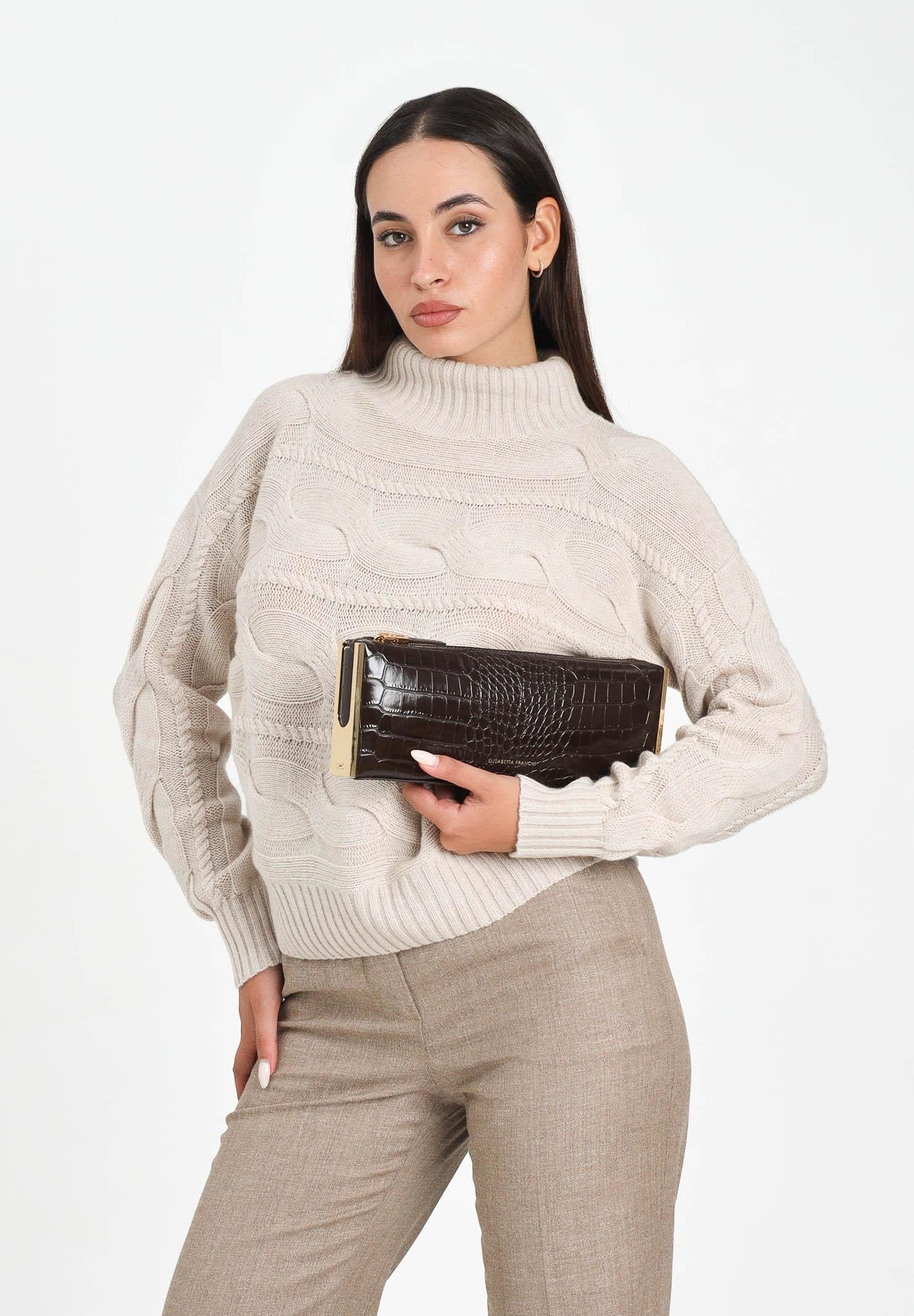 MAX MARA Maglioncino beige da donna lavorato a maglia 2526366042600 002 MAX MARA 