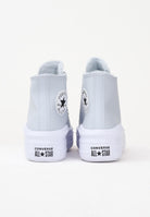 CONVERSE Sneakers Chuck Taylor All Star Move Platform Leather ghiaccio da donna A14415C  CONVERSE 