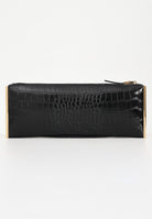 ELISABETTA FRANCHI Pochette nera da donna con stampa cocco BS52A56E2 110 ELISABETTA FRANCHI 