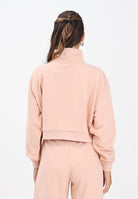 NEW ERA Felpa mezza zip New York Yankees MLB Tonal rosa da donna 60684430  NEW ERA 