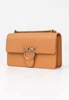 PINKO Borsa a tracolla Classic Love Bag One in morbida pelle mano seta cuoio da donna 100941A0F1 C83Q PINKO 