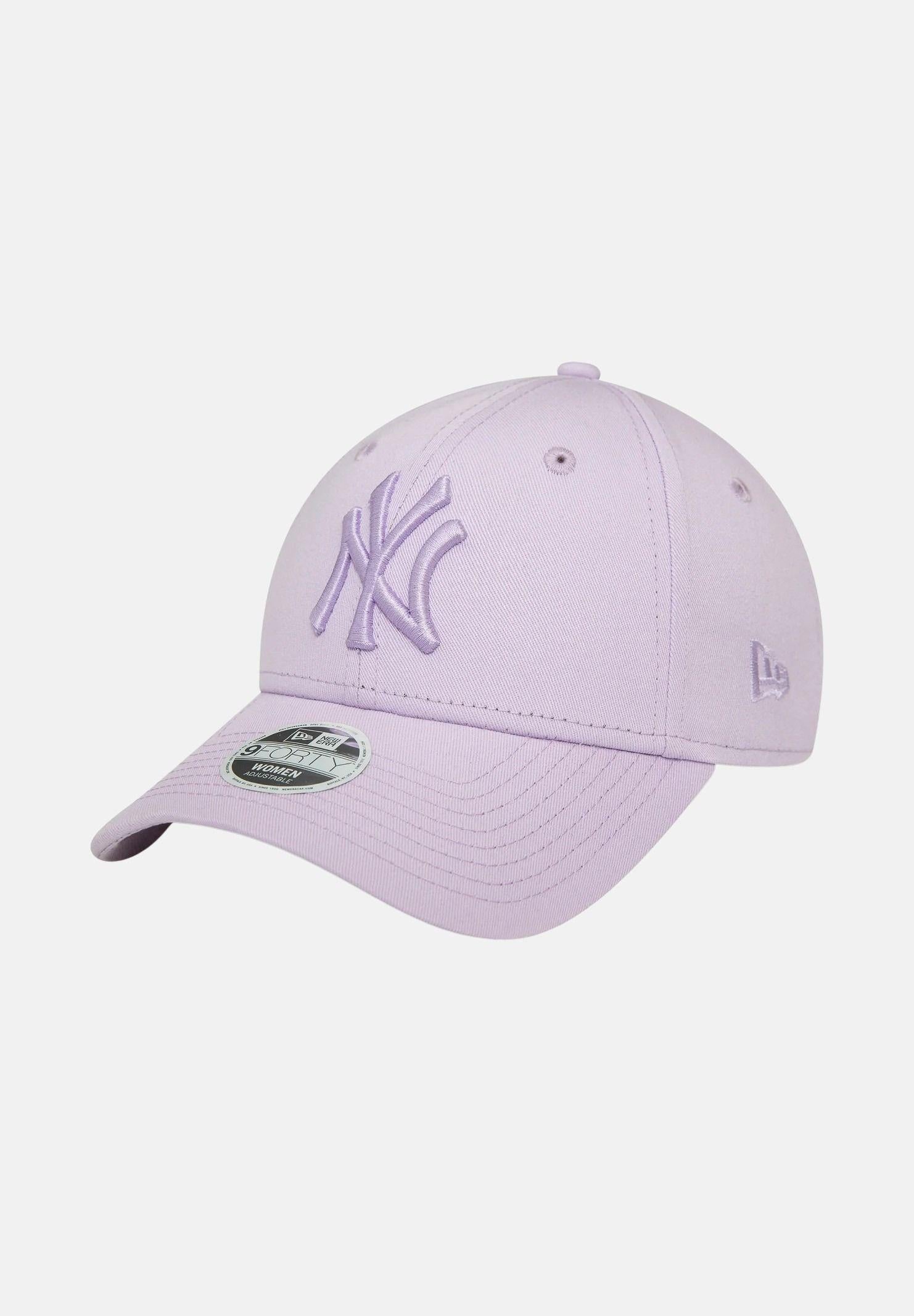 NEW ERA Cappello con visiera New York Yankees 9FORTY lilla da donna<BR/> 60424627 . NEW ERA 