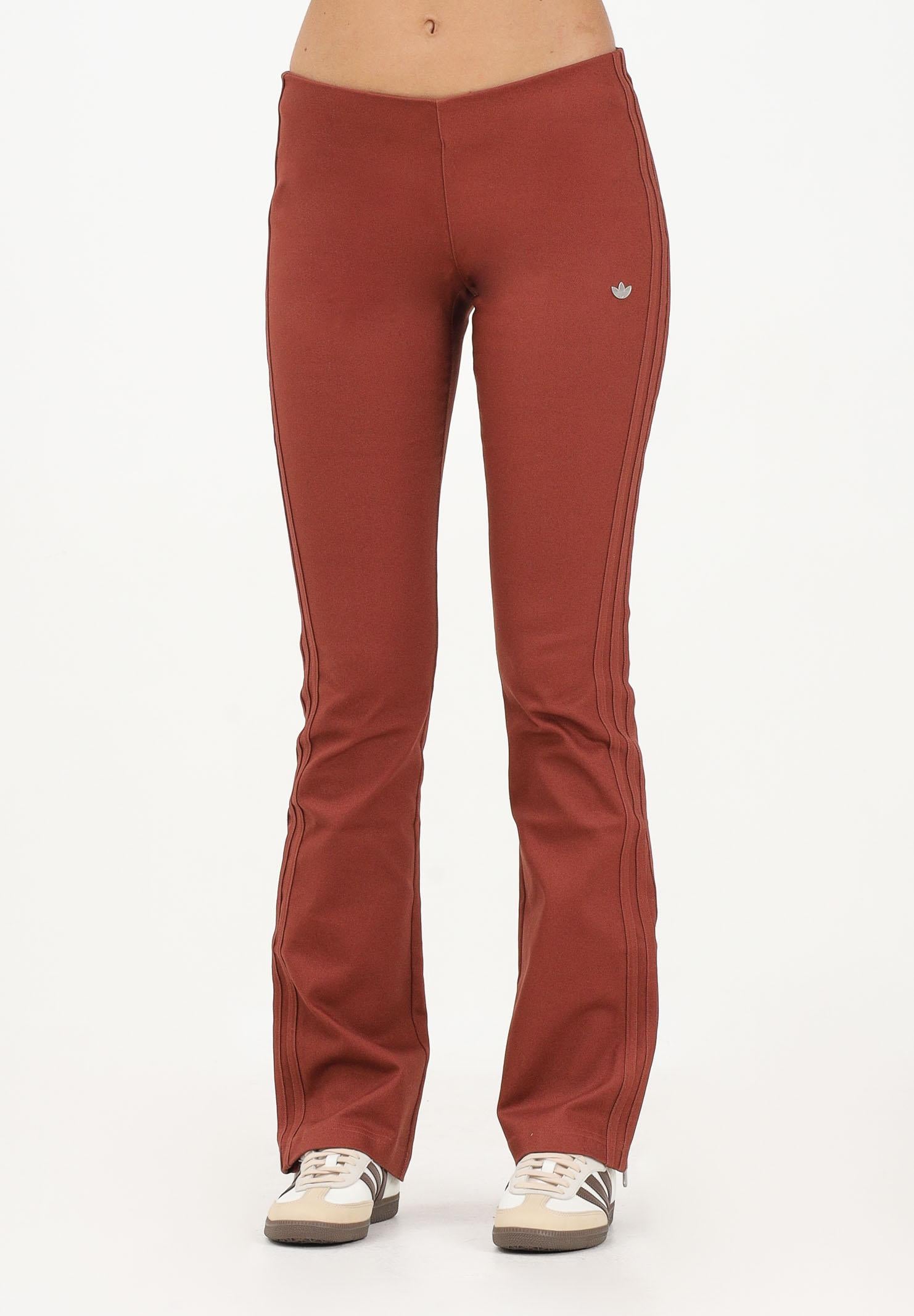 ADIDAS ORIGINALS Pantalone Premium Essentials color terracotta da donna JY2919 . ADIDAS ORIGINALS 