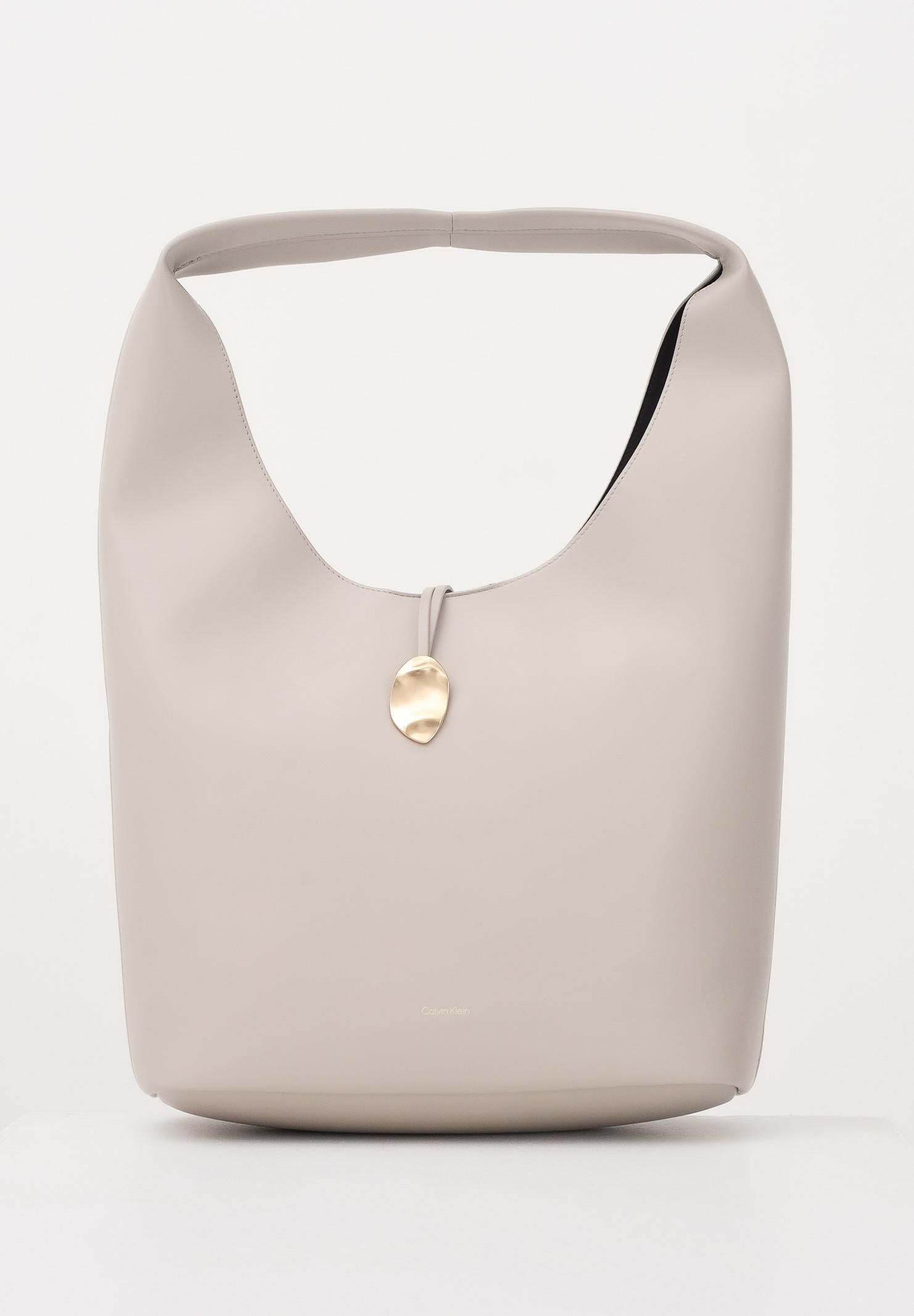 CALVIN KLEIN Shopper sabbia da donna con pochette LV04K3149G RMU CALVIN KLEIN 