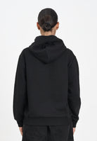 MARNI Felpa con cappuccio nera per donna, ragazzi e bambini rifinita da logo Patch Marni ricamato M01266M00V0 0M90D MARNI 