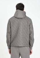 ARMANI EXCHANGE Piumino grigio da uomo con motivo logo XM001093AF16589 F8044 ARMANI EXCHANGE 