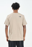 THE NORTH FACE T-shirt a manica corta Fine beige da uomo NF0A8A6MBOX1  THE NORTH FACE 