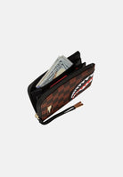 SPRAYGROUND Portafogli Sawtooth Sharks In Paris marrone per uomo e donna 910W7843NSZ  SPRAYGROUND 