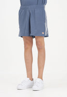 ADIDAS ORIGINALS Shorts sportivo Waffle Sprinter blu soft da uomo KX1246 . ADIDAS ORIGINALS 