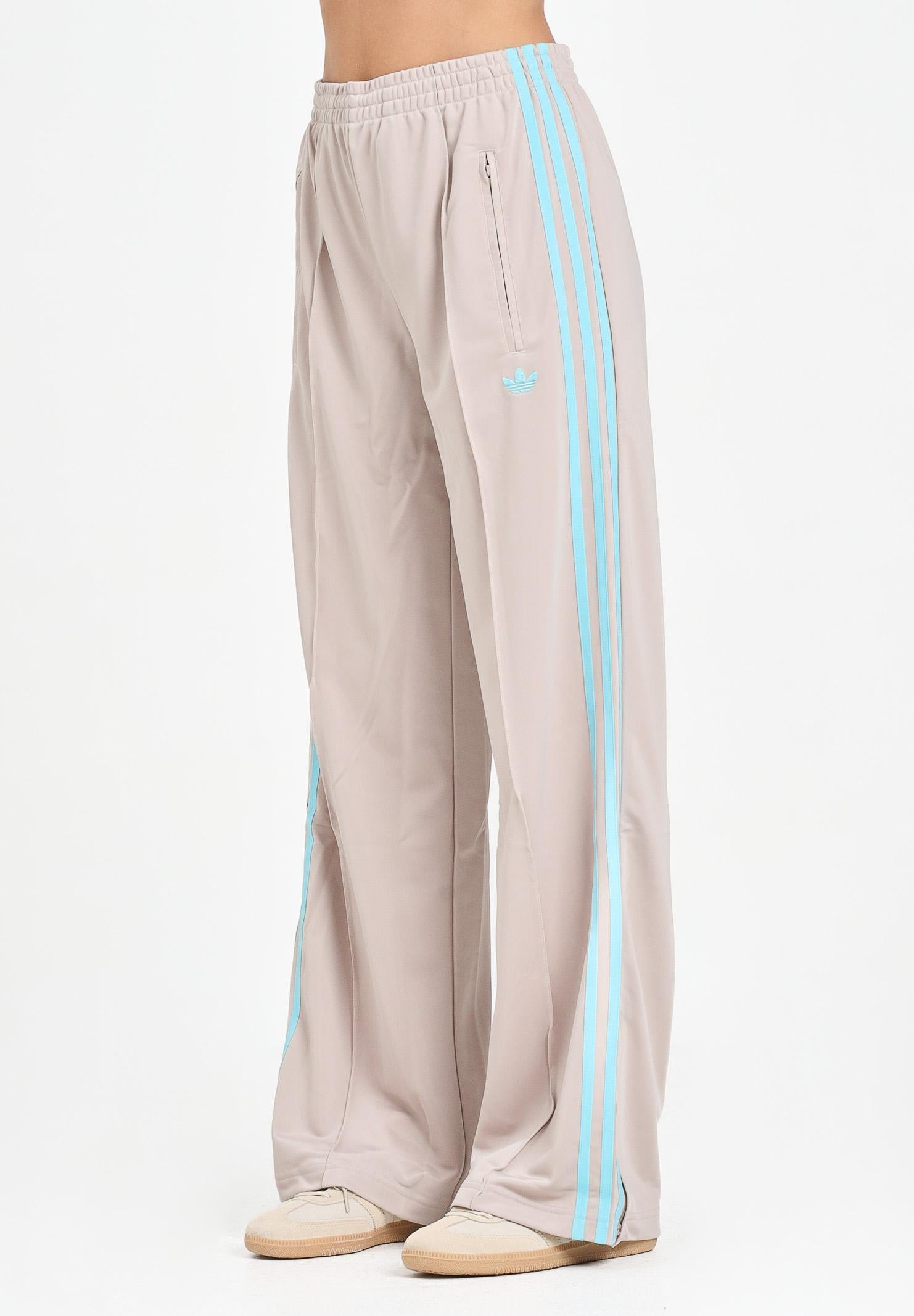 ADIDAS ORIGINALS Pantalone sportivo Adicolor Classic Firebird Loose beige da donna JY2691  ADIDAS ORIGINALS 