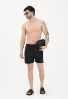 NIKE Shorts mare nero da uomo con logo NESSF560 001 NIKE 