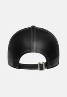 NEW ERA Cappello con visiera 9FORTY New York Yankees MLB Topstitch in ecopelle nero per uomo e donna 60691323 . NEW ERA 