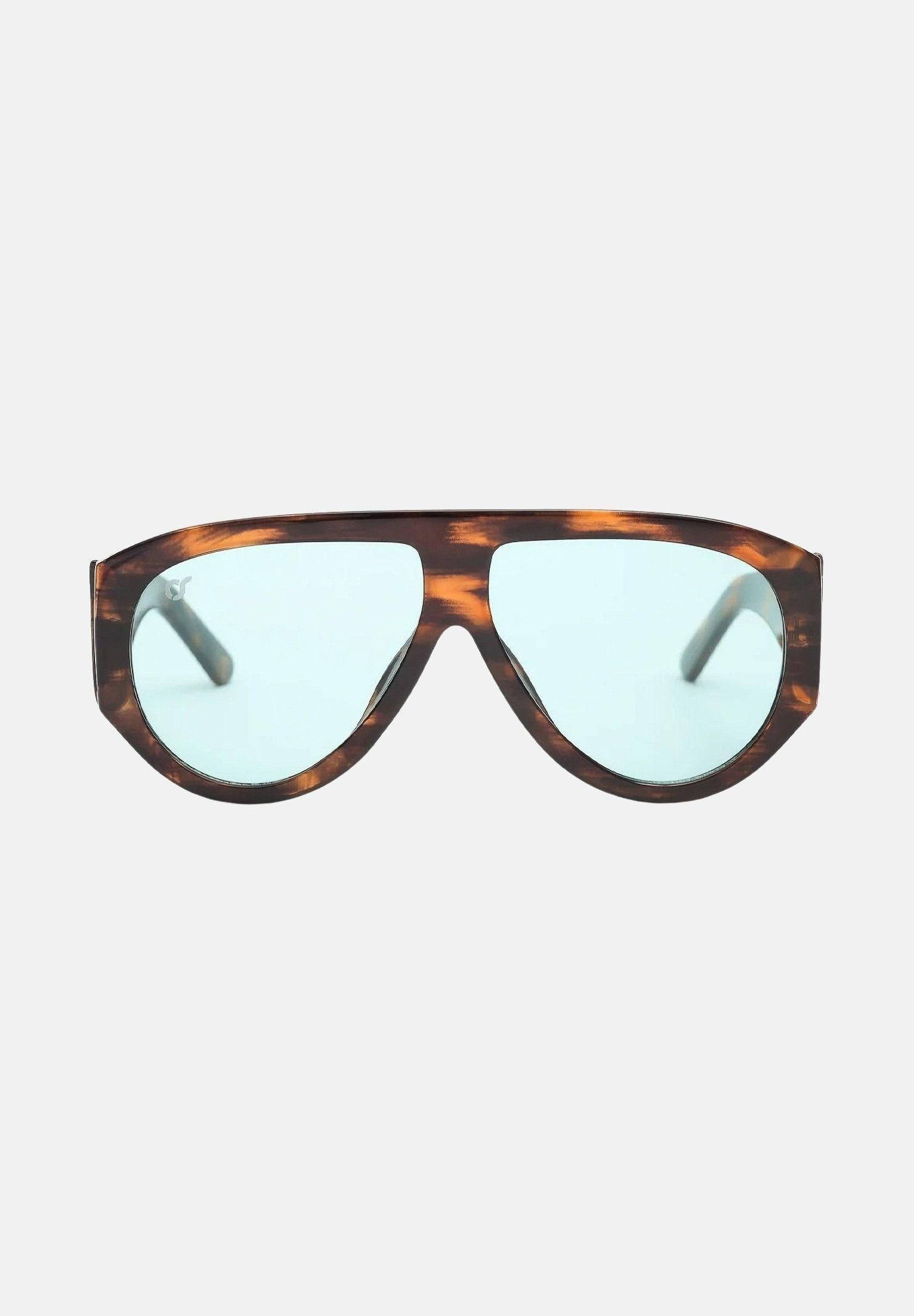 OS SUNGLASSES Occhiali da sole Venezia Havana Blu, uomo donna OS2052 C03 OS SUNGLASSES 