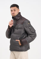 BLAUER Piumino NYLON E MONTONE ECO ORGAN nero oliva da uomo 25WBLUC02028-007280 969 BLAUER 