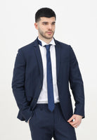 Giacca monopetto blu da uomo 5SA652/A1WK C166 PATRIZIA PEPE 