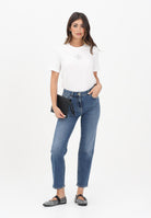 ELISABETTA FRANCHI Jeans skinny in denim da donna con logo embossed PJ07N56E2 192 ELISABETTA FRANCHI 