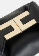 ELISABETTA FRANCHI Borsa a mano nera da donna con manico gioiello BS07A62E2 110 ELISABETTA FRANCHI 