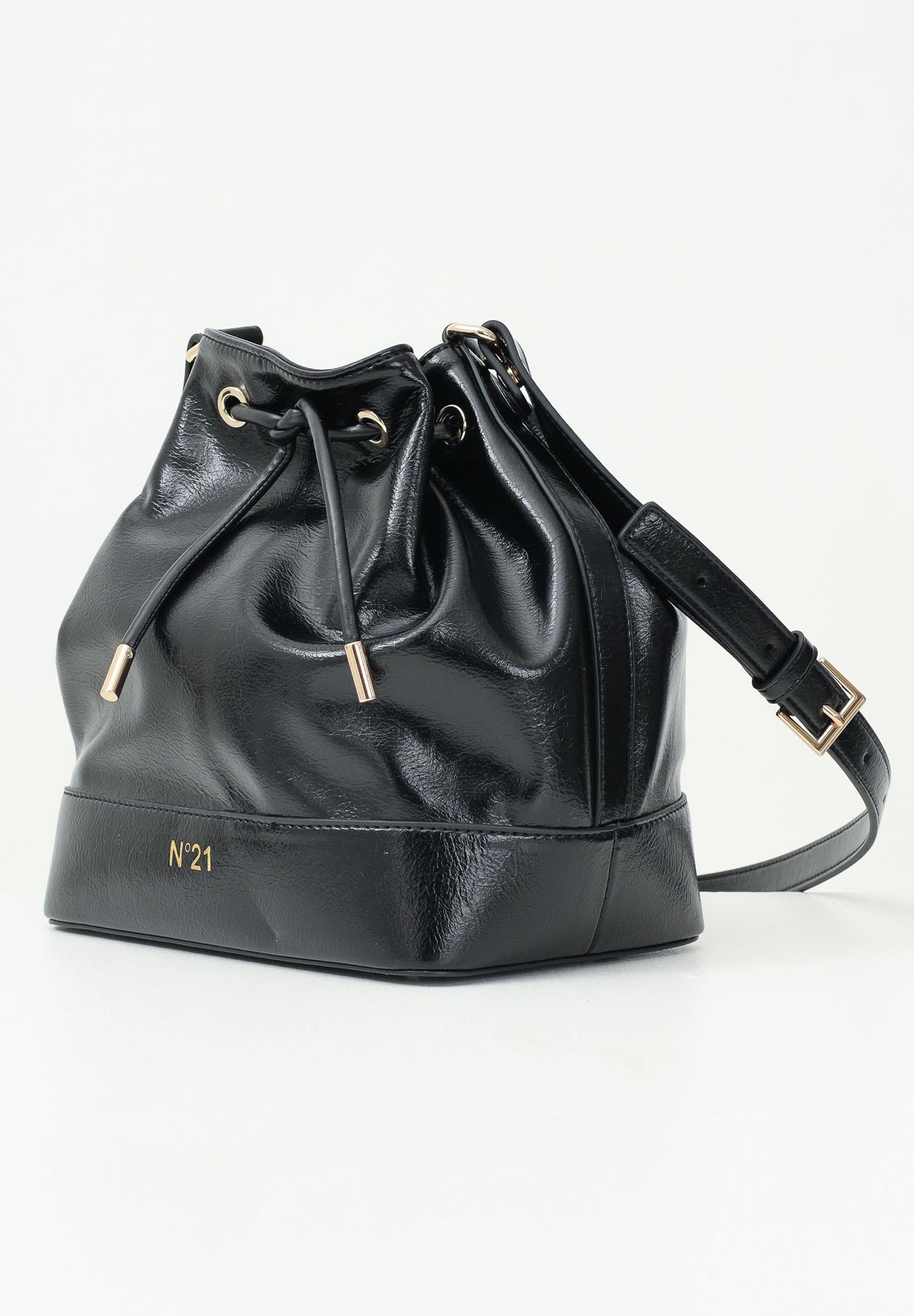 N21 Borsa a secchiello nera da donna N2104QN0246 0N900 N21 