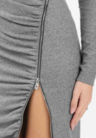 PINKO Abito midi grigio da donna 106126A2ZU I76 PINKO 