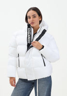 DSQUARED2 Piumino bianco per donna, ragazzi e bambini con logo DQ1090D00BN DQ100 DSQUARED2 