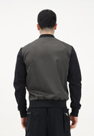 YES LONDON Bomber verde e nero da uomo XMF3953 VERDE YES LONDON 