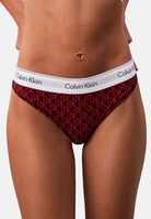 CALVIN KLEIN Perizoma rosso da donna con logo all over LV00QF8518 ZIJ CALVIN KLEIN 