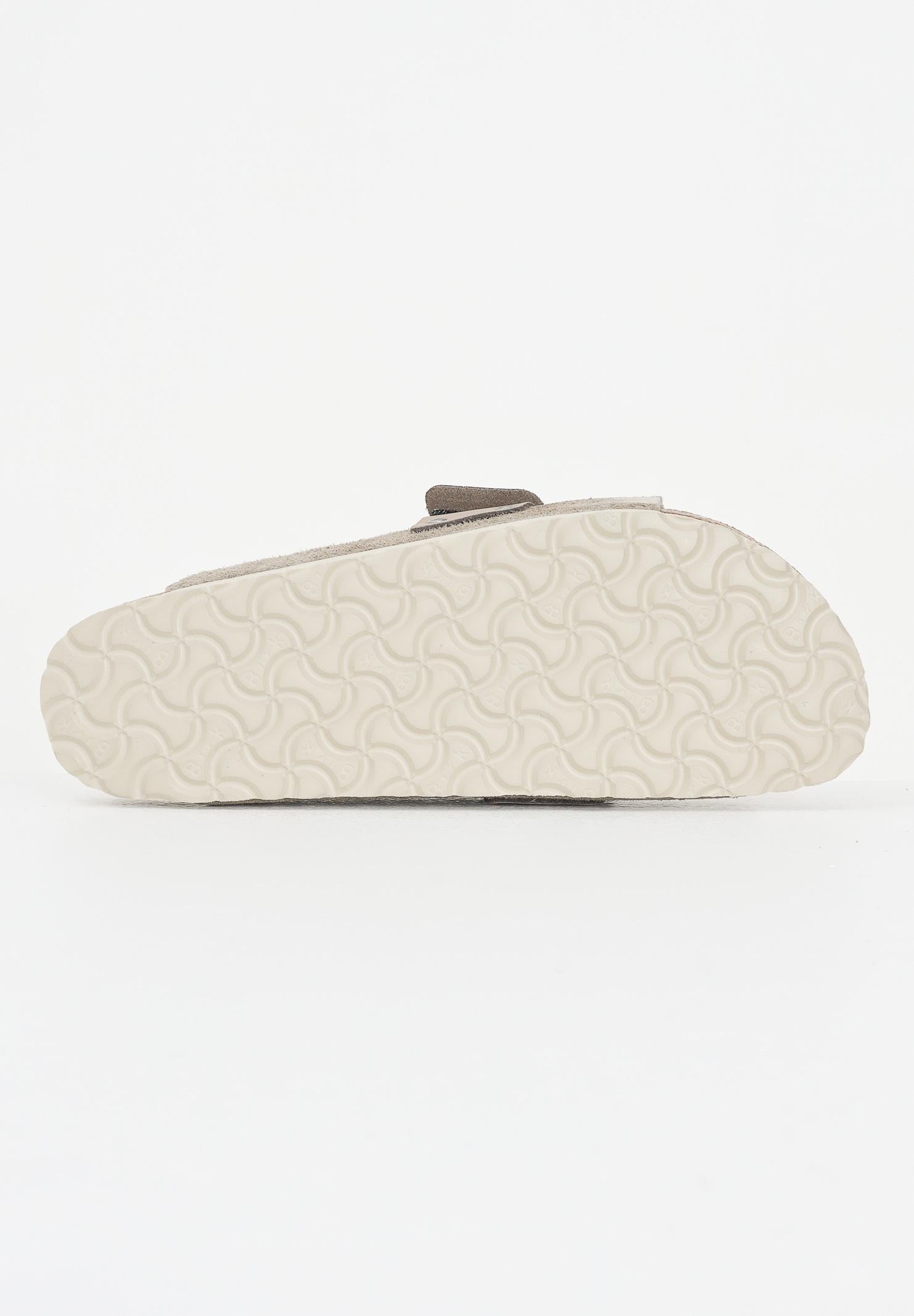 BIRKENSTOCK Ciabatte Kyoto tortora da uomo 1015573 . BIRKENSTOCK 