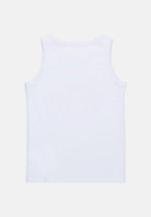 Canotta bianca per bambino e bambina con grafica Cowboy Pizza DQ2974D0A2C-B DQ100 DSQUARED2 